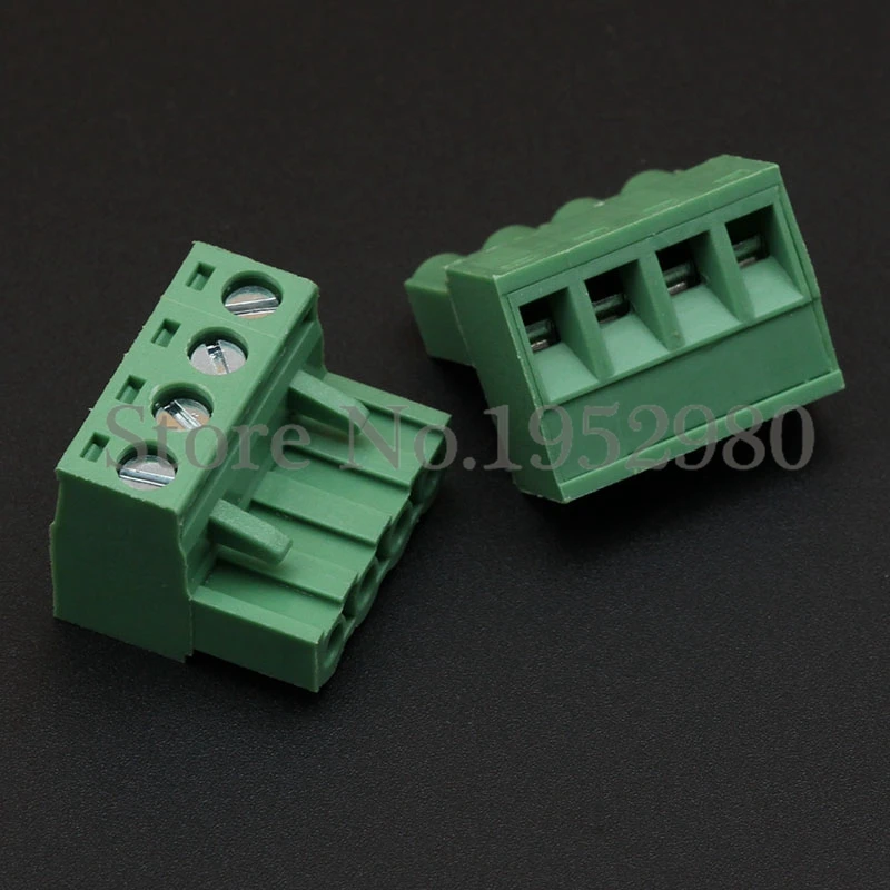 20 Set 5.08MM Pitch PCB Pluggable Terminal Block Connector 11P 12P Right Angle Open KF2EDGK Green | Обустройство дома