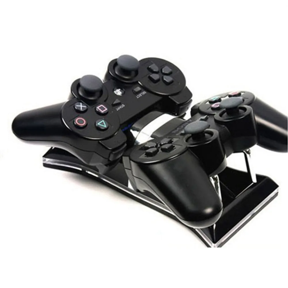 USB ДОК-станции подставка Для Sony Playstation 3 Контроллера Доль Зарядное Устройство Зарядки для PS3 контроллер джойстик