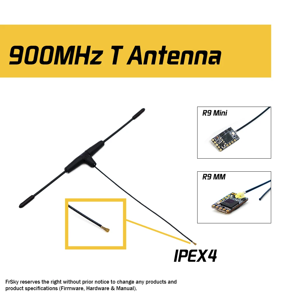 Оригинальная антенна Frsky super 8 для R9M и R9M Lite r9 mini R9 SLIM PLUS r9mm X9D Plus q x7 x10 x10s s12s 900 МГц 915