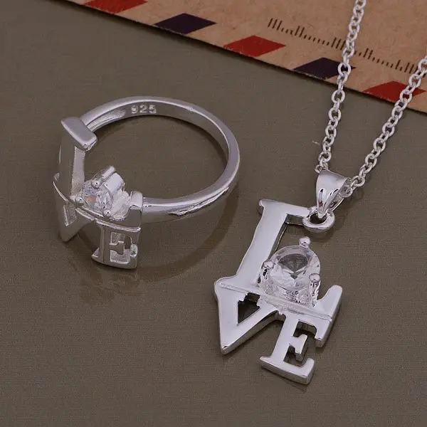 4 вида цветов! Новые Брендовые женские Ювелирные наборы ожерелье и кольцо Китай