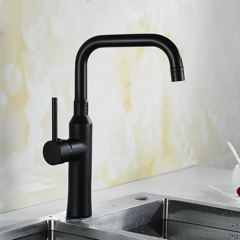Azeta Modern Chrome Kitchen Tap Brass Material Mixer Deck Mounted Sink Faucet torneira cozinha AT9508 | Обустройство дома