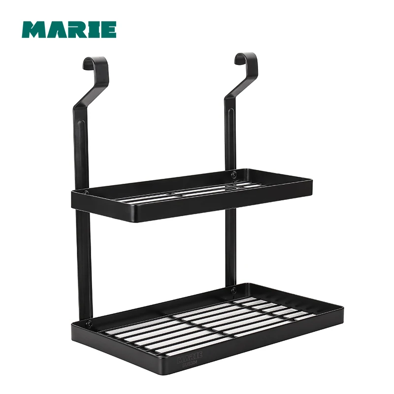 Двухслойная полка для ванной комнаты корзина душа из нержавеющей стали|Полки