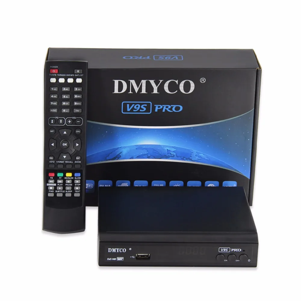 2019 новейший спутниковый ресивер V9S PRO Поддержка MPEG 5/H.264 Аппаратное декодирование