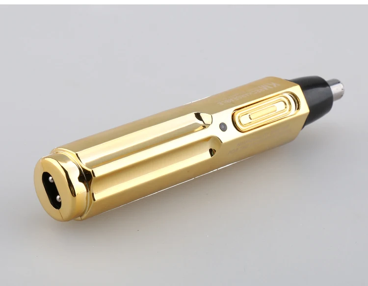 Kemei KM-6616 перезаряжаемый триммер для бритья волос в носу модный безопасный уход за лицом триммер для бритья для стрижки волос в носу триммер для мужчин