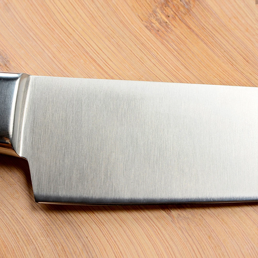 Дамасский кухонный нож японский Santoku ножи шеф повара для нарезки хлеба с острым