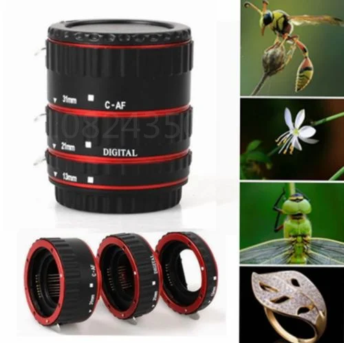 Металлическая удлинительная трубка для Canon EOS EF Объектив EFS 1Ds mark III 5D 1100D 650D 70D 450D |