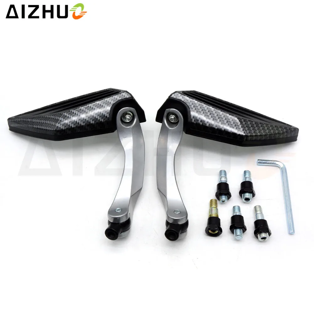 Зеркало заднего вида для мотоцикла универсальное пластиковое боковое зеркало