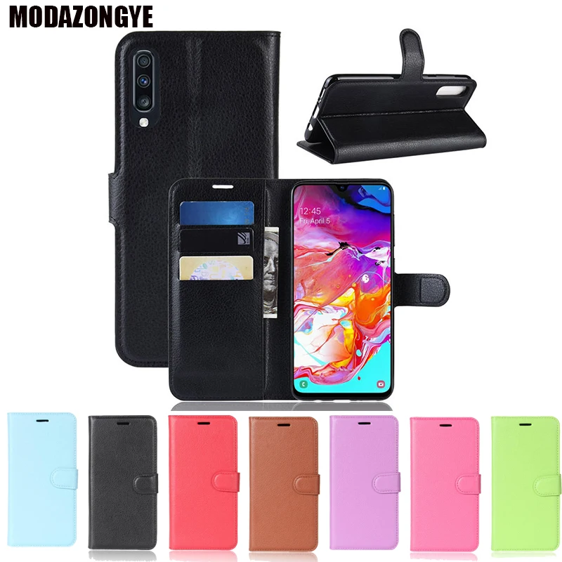 Чехол для Samsung Galaxy A70 чехол книжка 6 7 дюйма из искусственной кожи телефона A705F A705