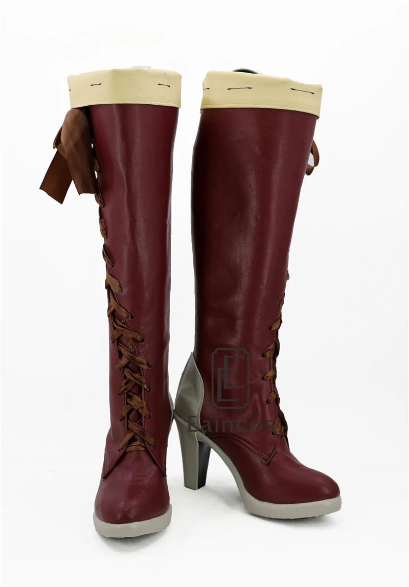 Anime Violet Evergarden Cosplay Party Shoes Women Boots Customized Size | Тематическая одежда и униформа