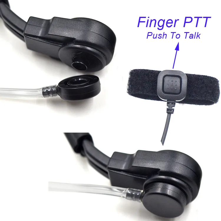 Стереонаушники с воздушными трубками гарнитура горловина микрофон для Apple iPhone 6