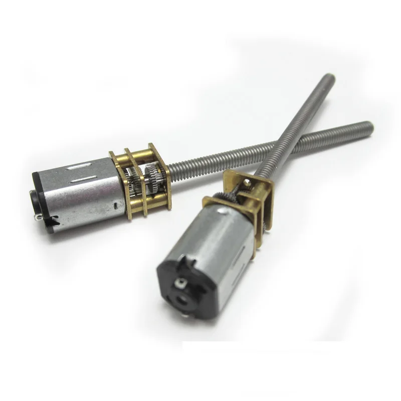 Регулируемый резьбовой двигатель шпинделя M4 * 55 мм микро электродвигатель