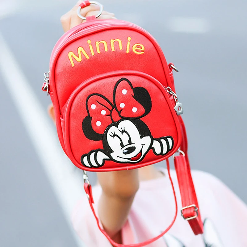 Новинка 2019 школьный рюкзак Disney из искусственной кожи высокого качества для