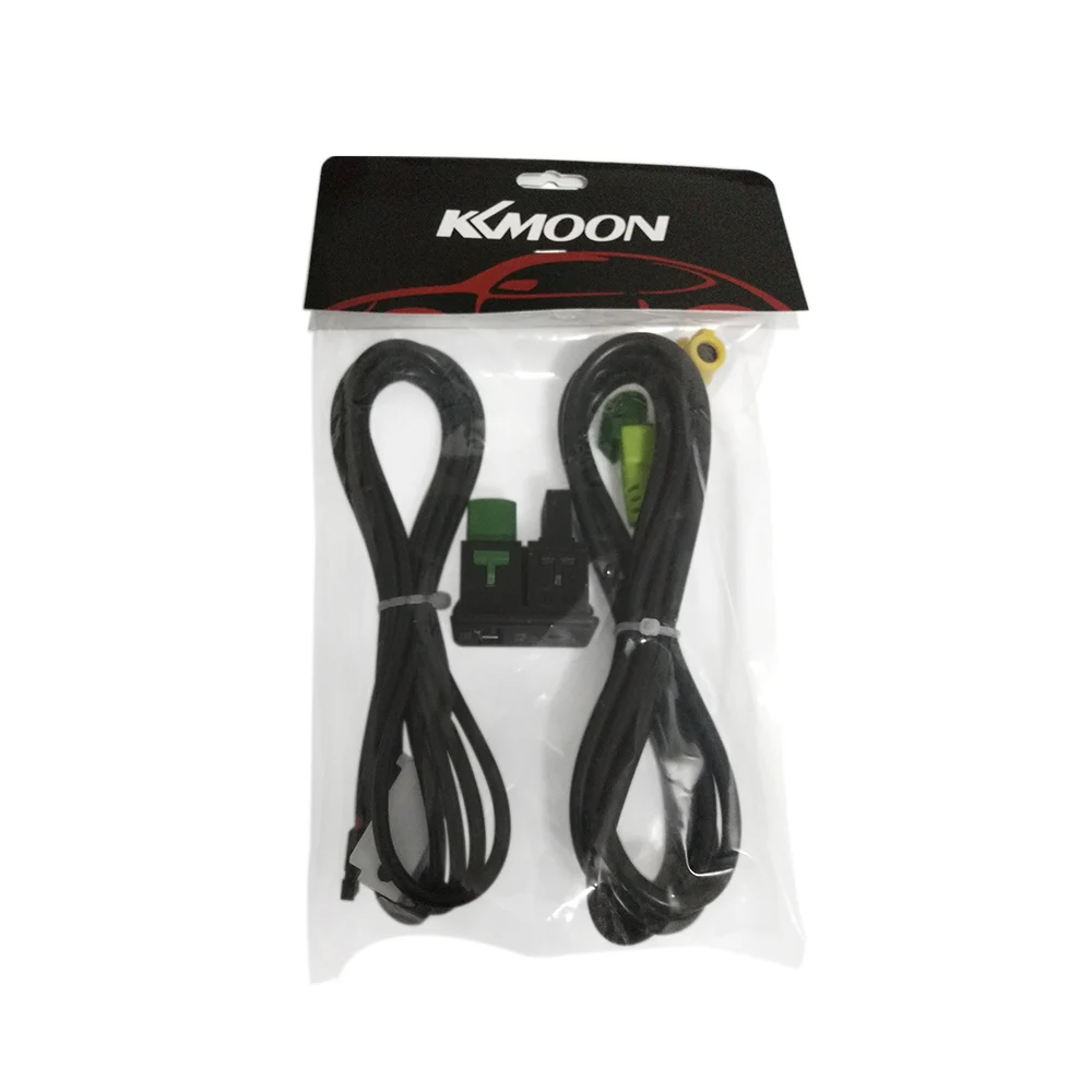 Автомобильный стиль аудио Vedio USB AUX Кабельные коммутаторы Plug для VW Passat B6 B7 CC Touran POLO