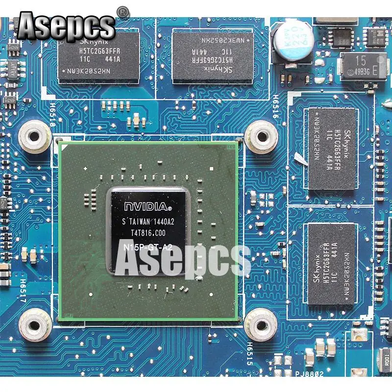Asepcs N551JM материнская плата для ноутбука For Asus G551JM N551JW N551J N551 тест оригинальная I7 4710HQ