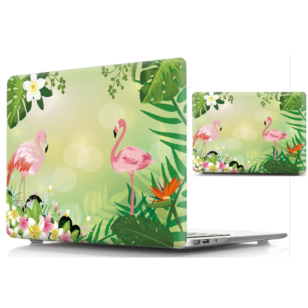 Чехол с Фламинго чехол для Apple Macbook Air Pro retina 11 12 13 15 сумка Mac book 6 3 4 дюймов защитный