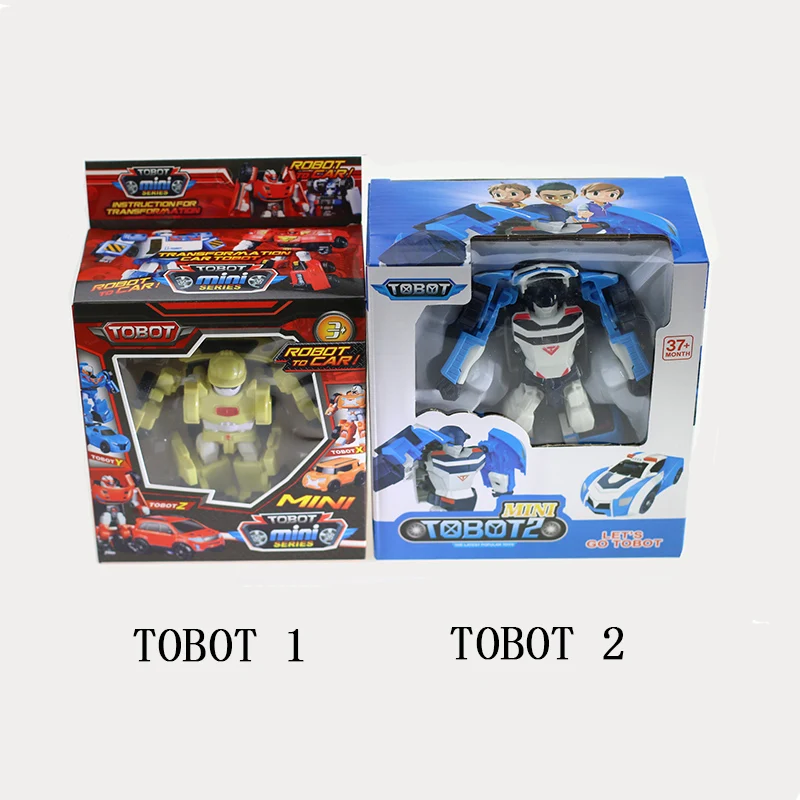 Tobot Brothers 1 2 поколения деформация мобилизация игрушки автомобиля модель для детей