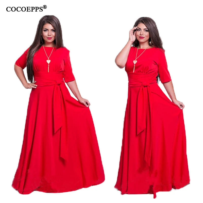 Осень, 5XL, 6XL размера плюс, женское длинное платье, зимнее, v-образный вырез, большой размер, длина до пола, платье макси, элегантное вечернее платье