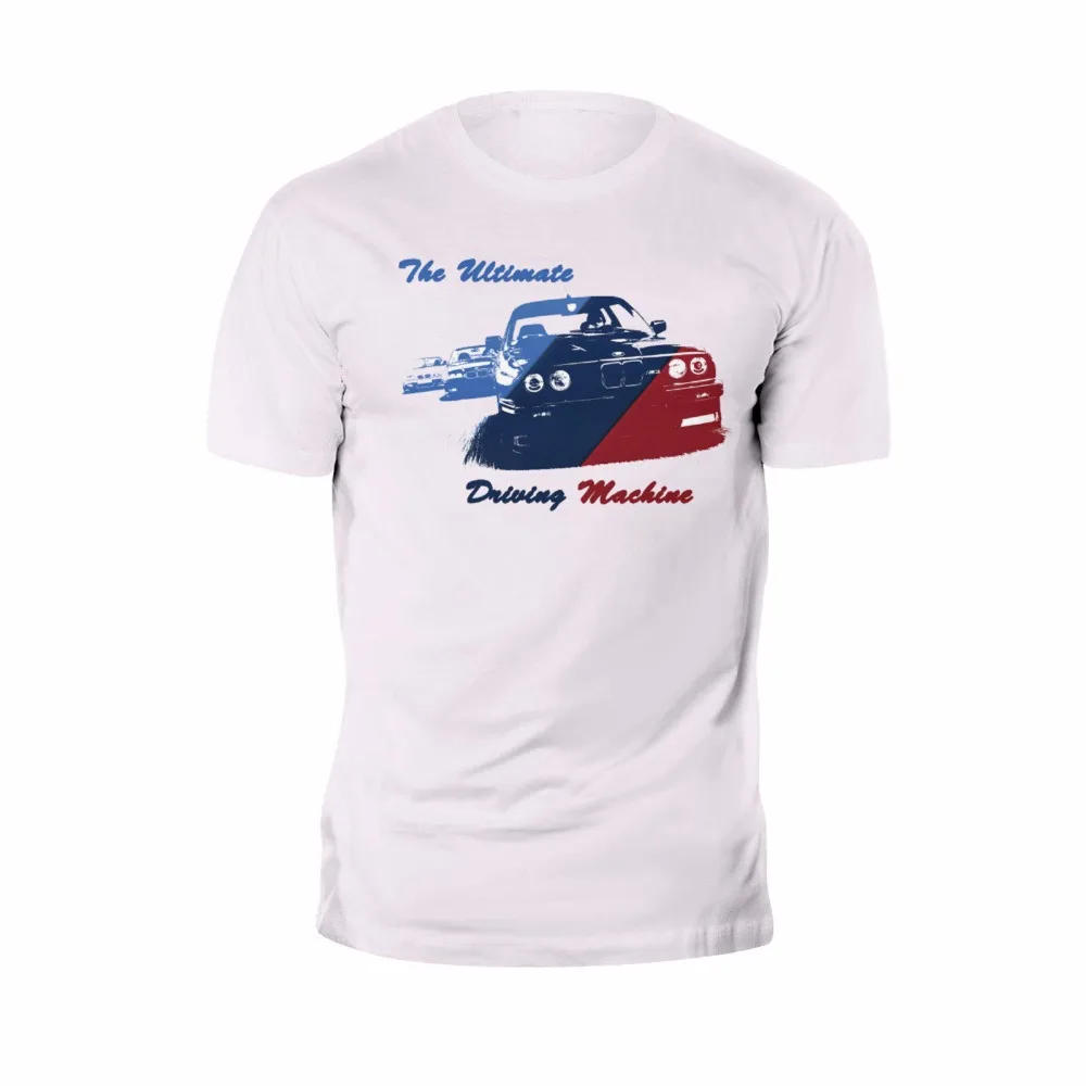 

T-shirt Brand 2019 Male Short Sleeve brand clothing T shirt M3 E30 Ultimate Driving Machine M Power casual Tee shirts