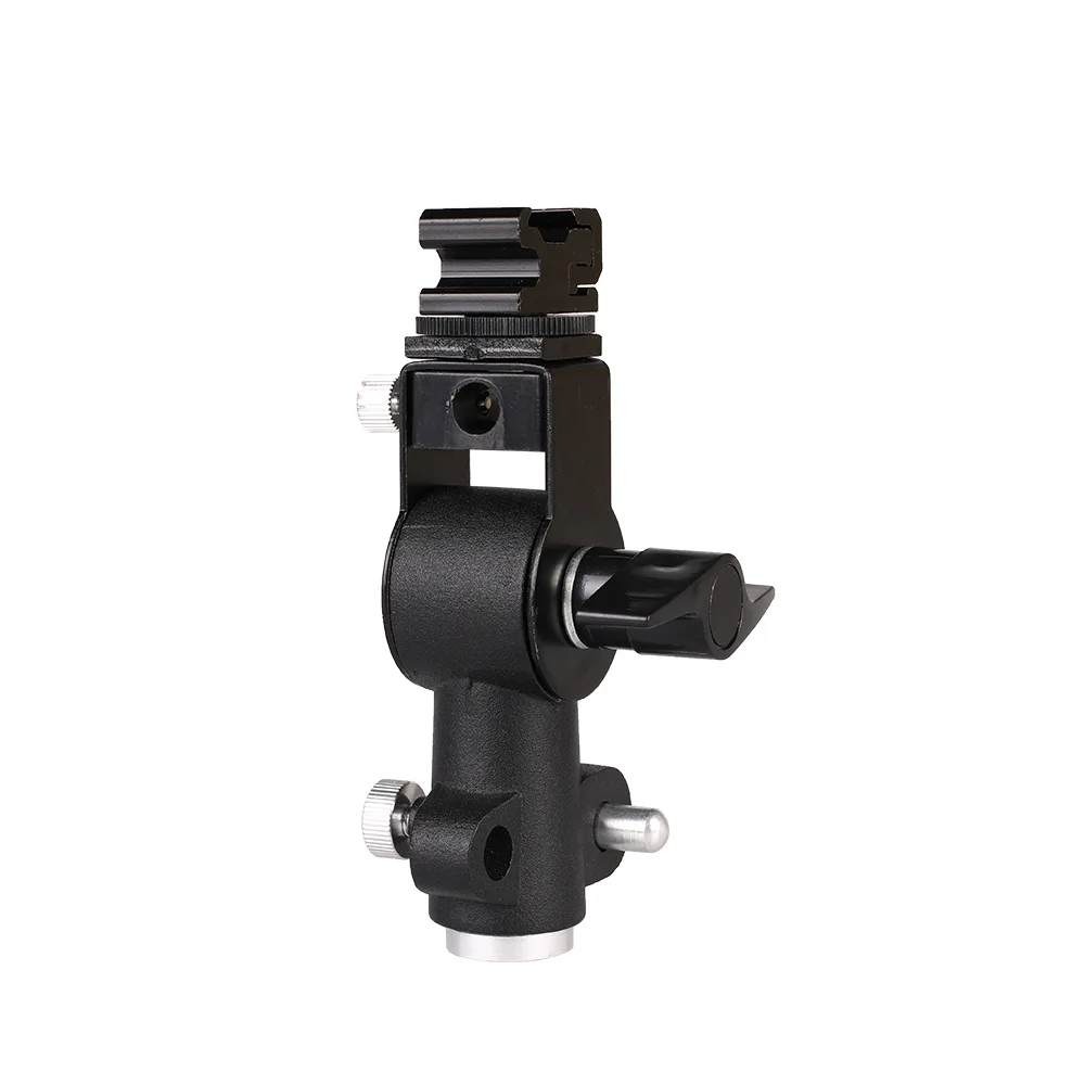 D Тип Камера флэш крепление для вспышки Speedlite Поворотный Светильник Подставка