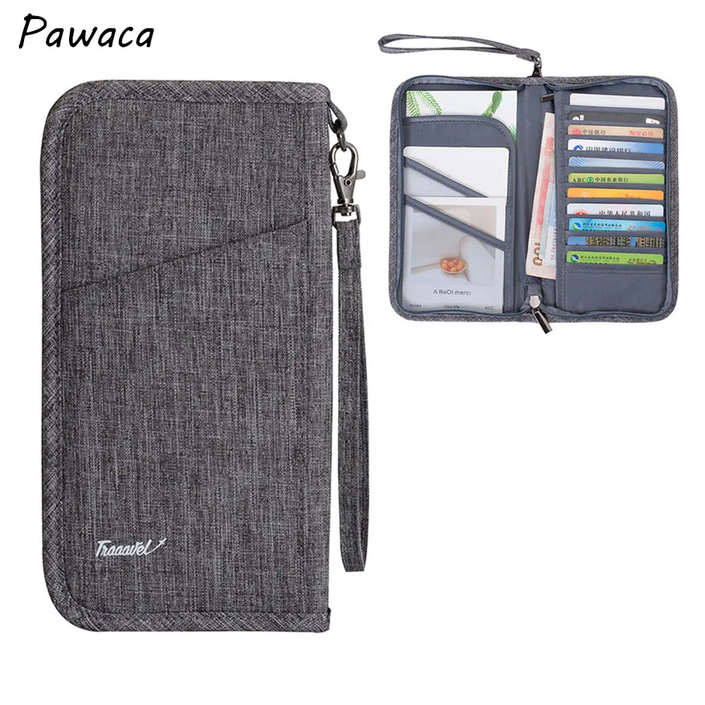 Мужской органайзер для путешествий паспорта сумка карт женщин держатель