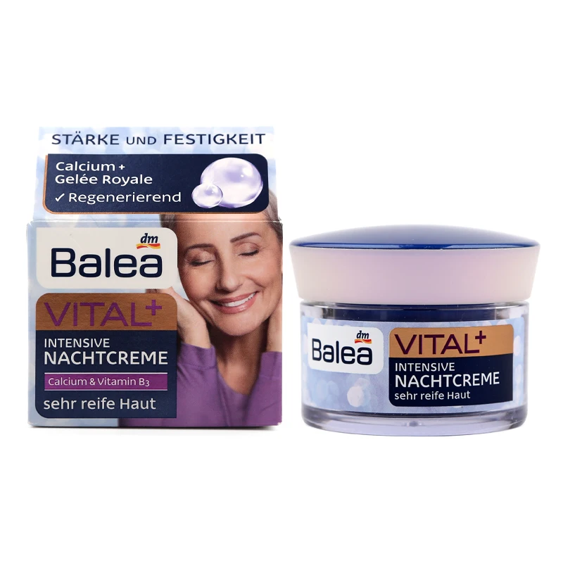 Balea Vital + дневной и ночной крем для зрелой кожи в возрасте 55 антивозрастной против