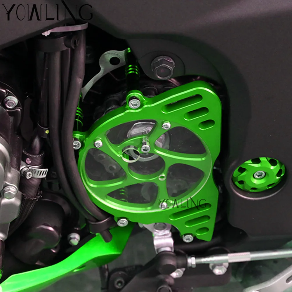Z1000 Front Sprocket Chain Guard Cover Left Side Engine Protective Cover For KAWASAKI Z1000 2010 2011 2012 2013 2014 2015-2019