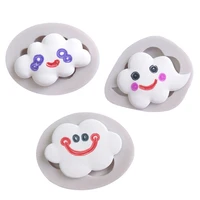 cartoon clouds silicone mould expression cloud chocolate pastry ice cube molds diy fondant cake decoration tools soap mould