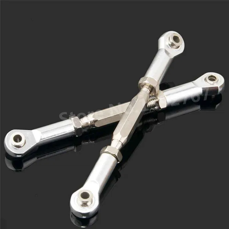 Алюминиевый сплав переднего / заднего серво-звена SLA013 для моделей масштаба 1/10 Traxxas Slash 4x4 Huan Qi 727, 2 штуки.