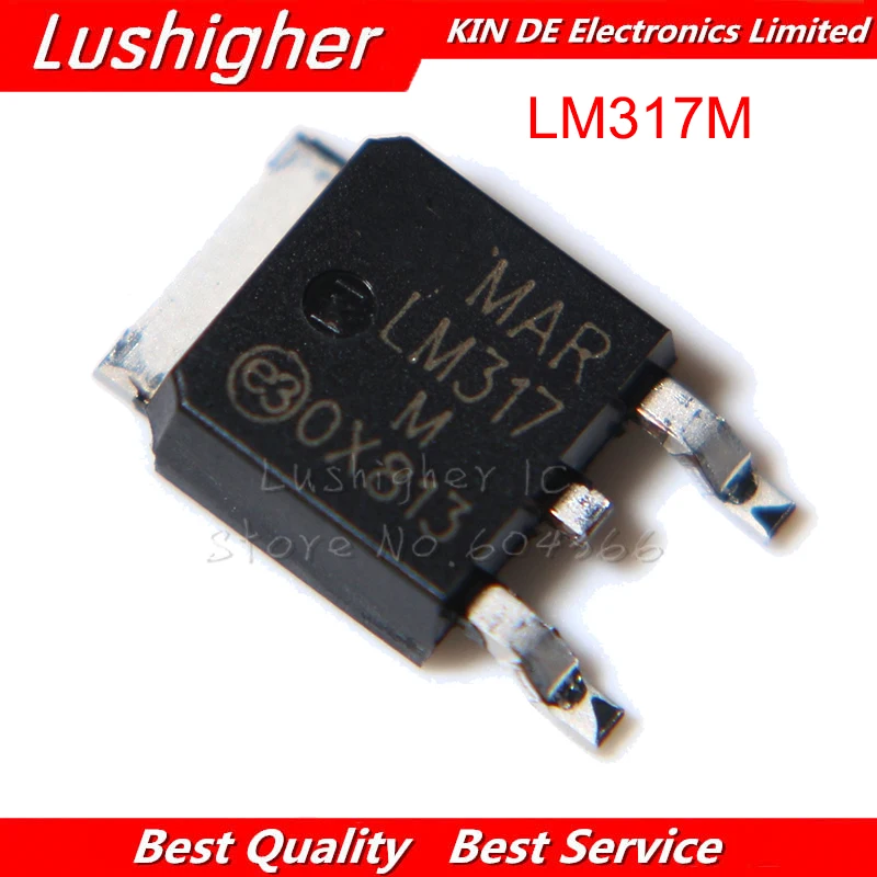 10 шт. LM317M SOT252 LM317 TO-252 SOT LM317MDT LM317MDT-TR TO252 SMD регулятор напряжения | Электронные