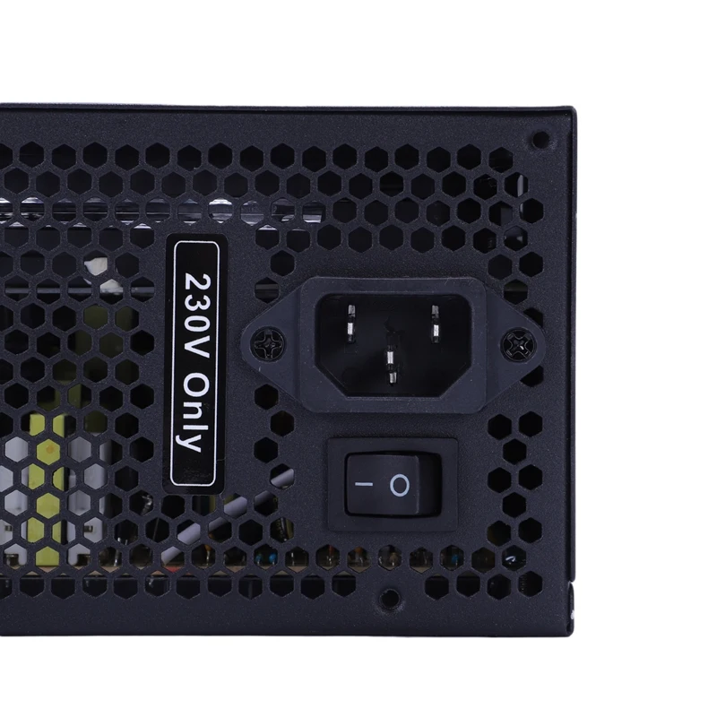 200-260 В Макс 650 Вт блок питания Psu Pfc 14 см бесшумный вентилятор 24Pin 12В ПК компьютер Sata