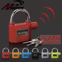 free shipping waterproof anti theft lock bike motorcycle alarm disc lock home security lock for motorbike alarma moto