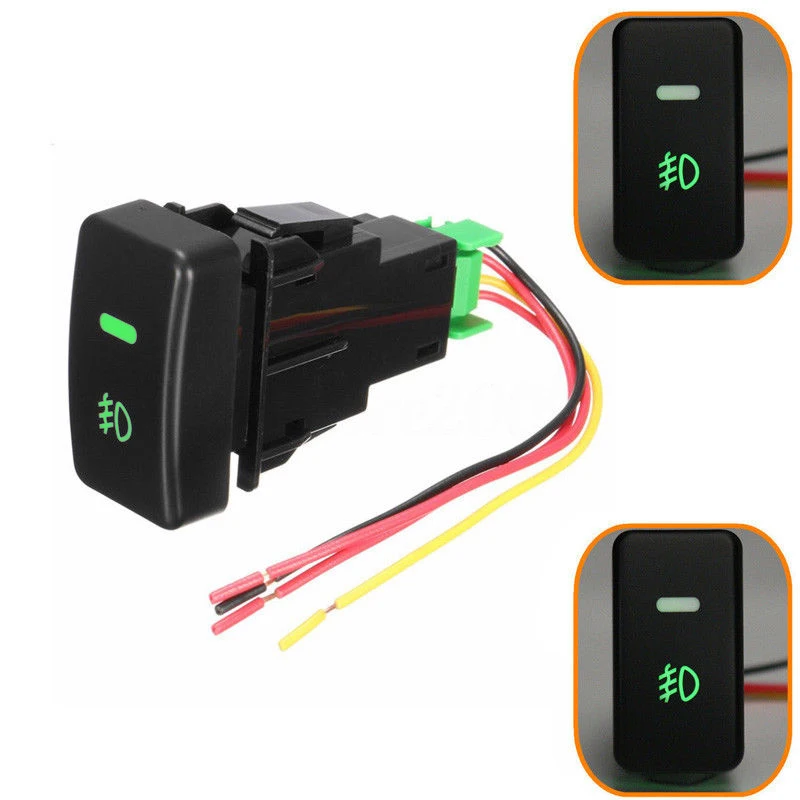 Светодиодная 5 контактная кнопка для автомобиля противотуманный светильник