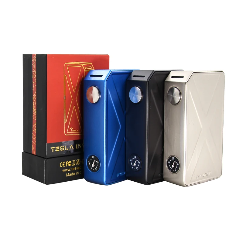 Оригинальный мод teslacigs Tesla Invader 3 III 240 Вт бокс vape для электронной сигареты 510 с