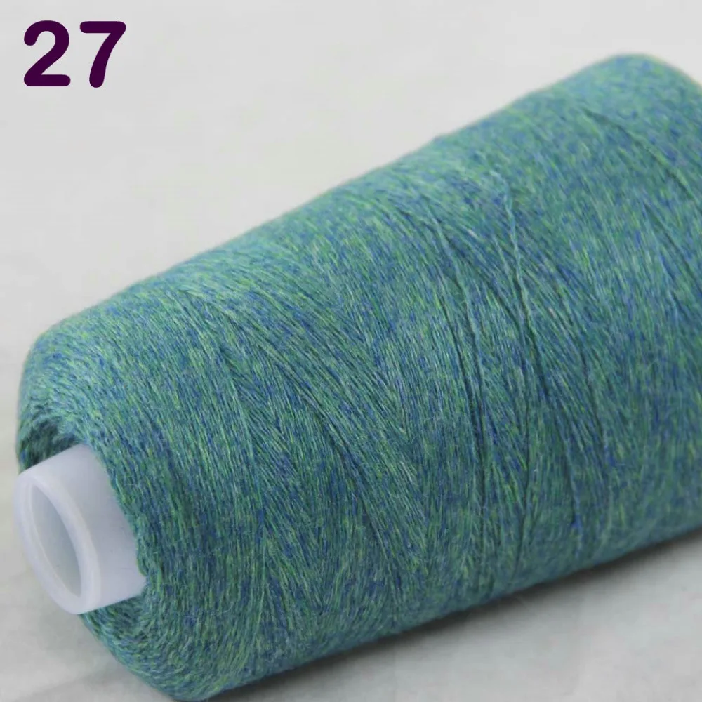 Sales 1X100g high quality 100% pure cashmere warm soft hand-woven tower yarn Green 26227 | Дом и сад
