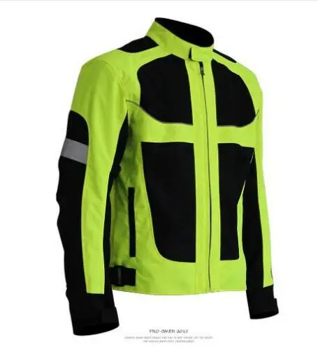 Светоотражающие мотоцикл одежда мужская гонки на мотоциклах куртка дышащая M-XXXXL