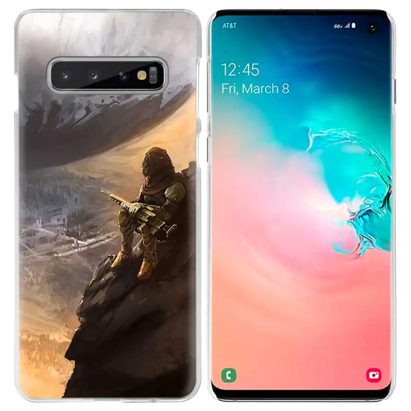 Destiny 2 Игра футляр для samsung Galaxy S10 5G S10e S9 S8 M30 M20 M10 J4 J6 плюс J8 Примечание 8 9 Ясно Жесткий чехол для телефона PC Coque