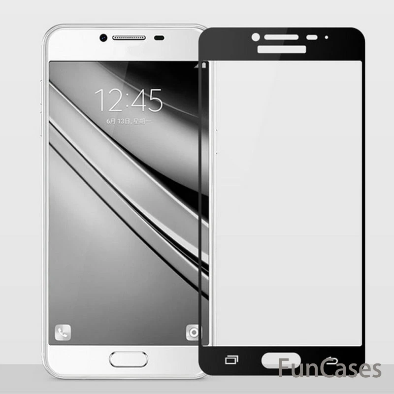 Полностью покрывающее закаленное Стекло для Samsung Galaxy A8 J2 2018 A3 A5 A7 J3 J5 J7 2017 2016 S7 S6 Prime