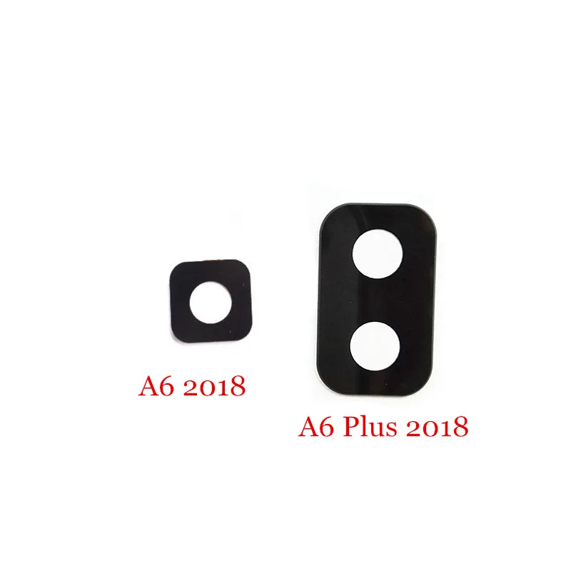 

New Rear Back Camera Glass Lens with Stickers for Samsung Galaxy A6 /A6 plus /A6 + (2018)