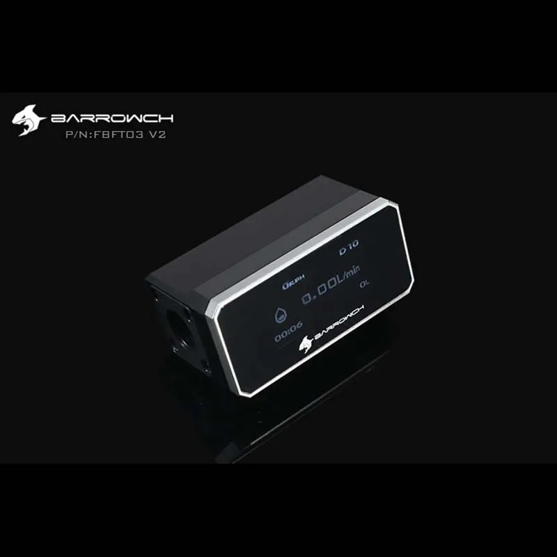 Расходомер Barrowch FBFT03 V2 цифровой OLED дисплей красная/Серебристая/черная/Золотая
