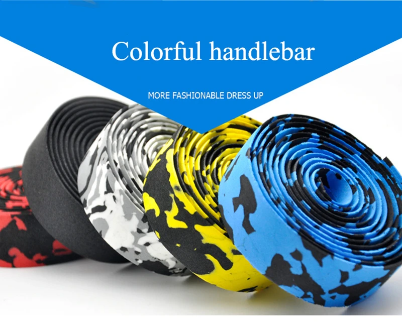 1 пара Камуфляжная Лента на руль дорожного велосипеда|Обмотка для руля| |