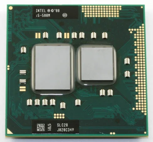 Оригинальный процессор Intel Core i5 580M 3M кэш 2 66 GHz-3 33 Ghz PGA988 ноутбук cpu совместимый HM55 PM55