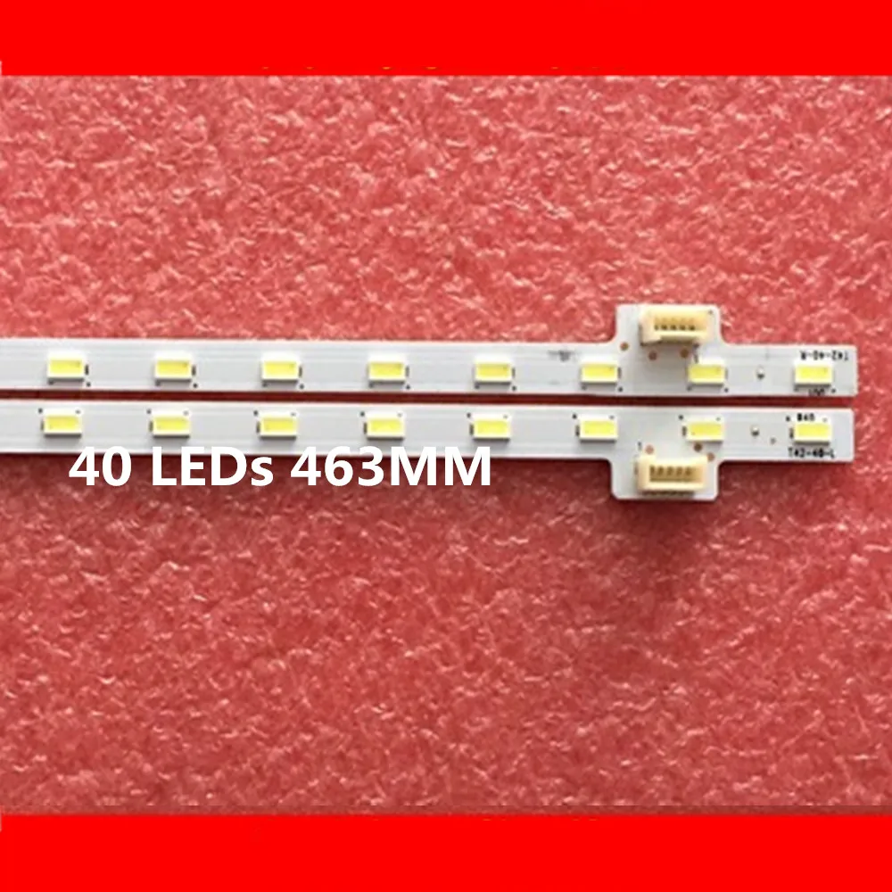 2 шт./лот светодиодная лента для KDL 42W650A 74.42T35.001 0 DX1 74.42T31.002 13510N 40 светодиодов 463 мм