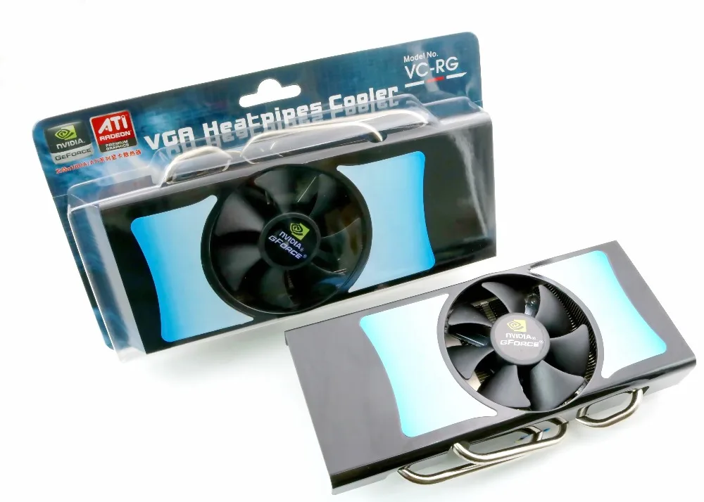 Новый оригинальный радиатор для видеокарты GTX950/750Ti 750 650 550 HD7870 7850 R9 270 с