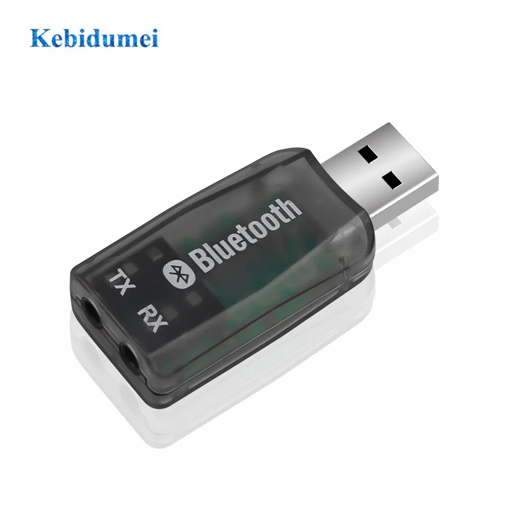 KEBIDU беспроводной USB Bluetooth 4 2 адаптер передатчик приемник Мини 3 5 мм AUX Стерео для ПК
