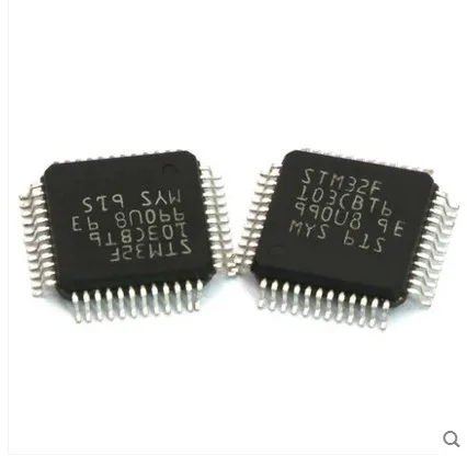 10 шт. STM32F103CBT6 STM32F103 ST LQFP48 лучшее качество | Электронные компоненты и