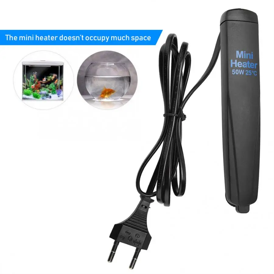 Небьющиеся постоянная температура мини нагреватель Подогреватель аквариумный аквариум нагревательный стержень аксессуары