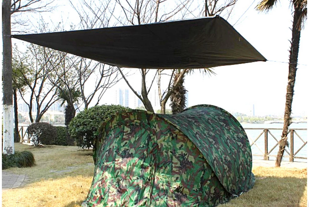 Портативный брезентовый водонепроницаемый наружный туристический коврик для