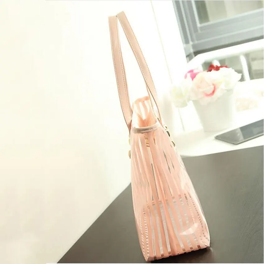 Прозрачная сумка LJT Женская прозрачная летняя 2019|tote brand|casual totehandbags women famous brands |