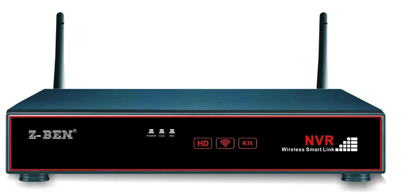 Z BEN ZB WK204 1.0MP 2 4G 4CH комплекты камера безопасности система набор беспроводная ip
