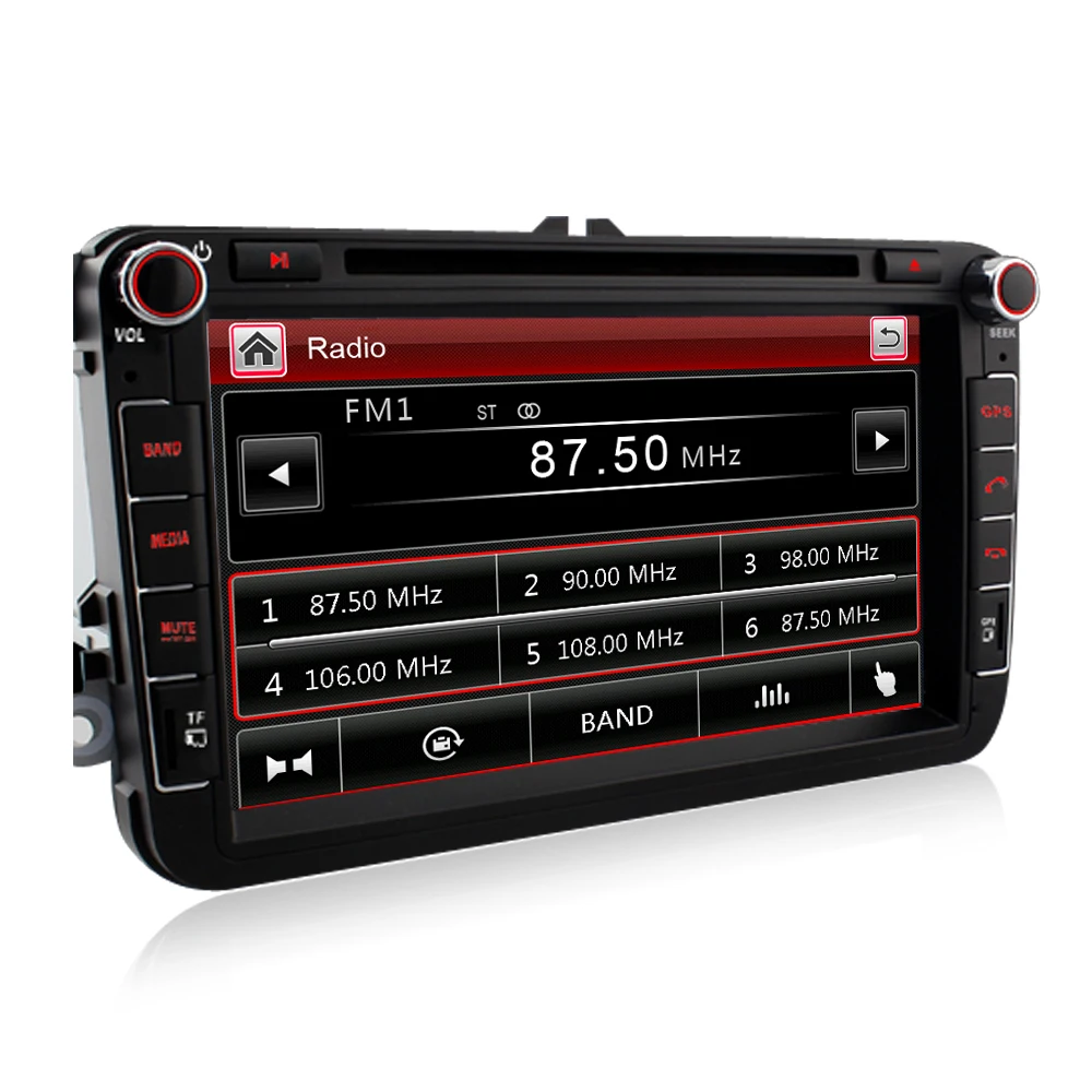 2 din мультимедиа автомобиля для VW GOLF DVD PASSAT B6 B5 jetta Polo CC TIGUAN OCTAVIA 2din автомобильный 8